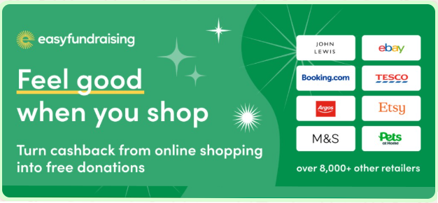 easyfundraising - feel good when you shop